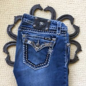 Miss Me Jeans Signature Boot Cut  Size 31